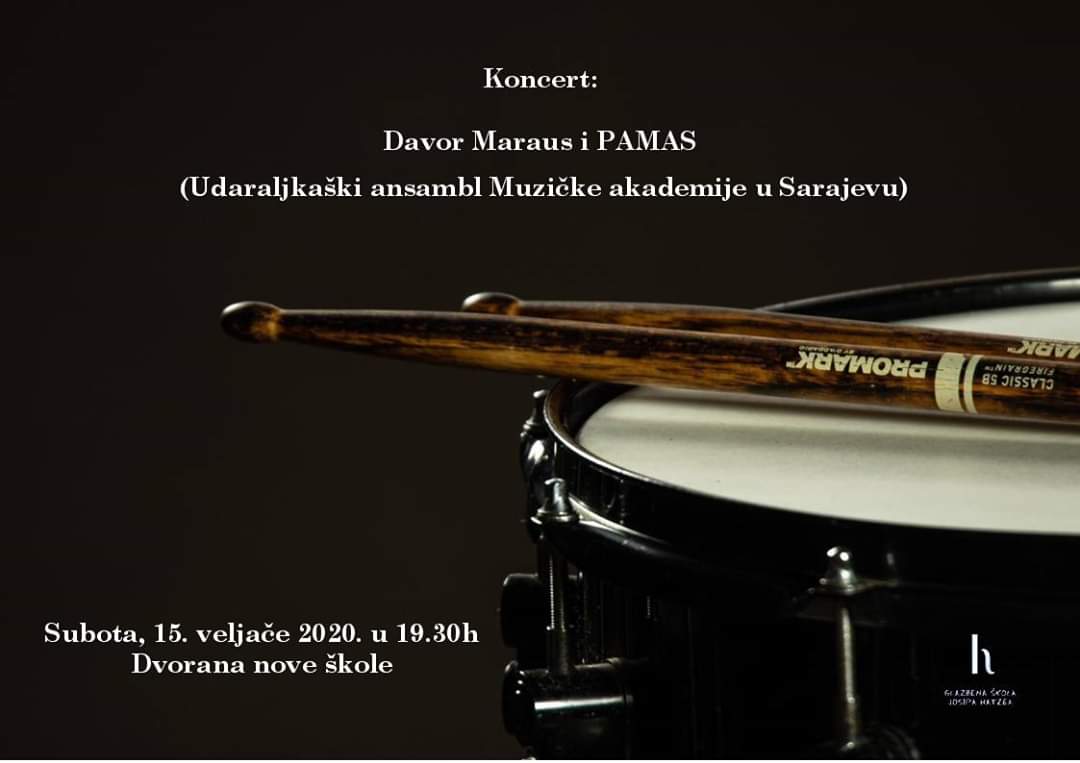 Percussion ansambl Muzičke akademije gostovao u Splitu