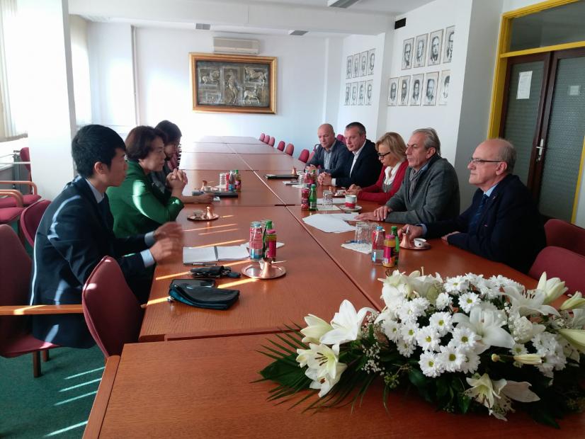 Delegacija Ambasade NR Kine u posjeti Veterinarskom fakultetu
