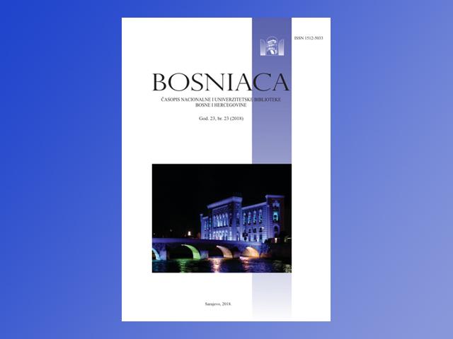 Novi broj časopisa „Bosniaca”