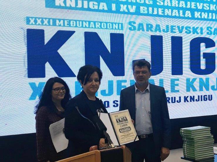 Nacionalna i univerzitetska biblioteka BiH dobila nagradu za najbolju promociju na 31. međunarodnom sajmu knjige