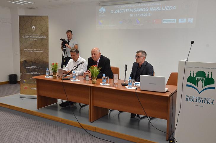 Održana konferencija za medije povodom „Prve međunarodne konferencije o zaštiti pisanog naslijeđa“
