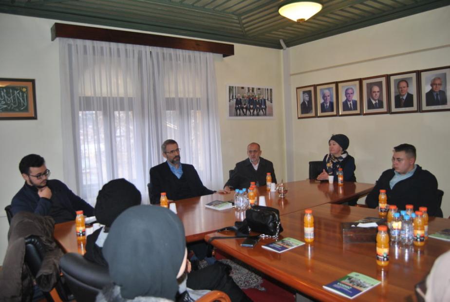 Posjeta učenika i profesora Gazi Husrev-begove medrese Fakultetu islamskih nauka