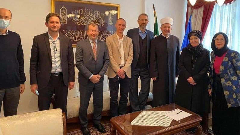 Delegacija Fakulteta islamskih nauka UNSA u posjeti muftiji sarajevskom