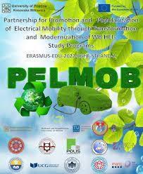 Partnerstvo za promociju i popularizaciju elektromobilnosti kroz transformaciju i modernizaciju studijskih programa u visokoškolskim ustanovama u zemljama Zapadnog Balkana- PELMOB