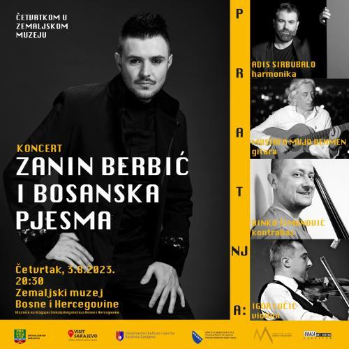 Koncert "Zanin Berbić i bosanska pjesma" u Zemaljskom muzeju BiH