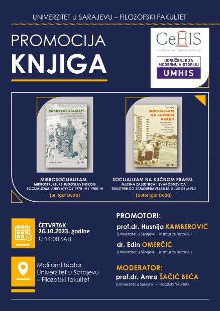 Promocija knjiga i predavanje prof. dr. Igora Dude na Filozofskom fakultetu UNSA