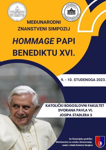 Međunarodni znanstveni simpozij "Hommage papi Benediktu XVI."