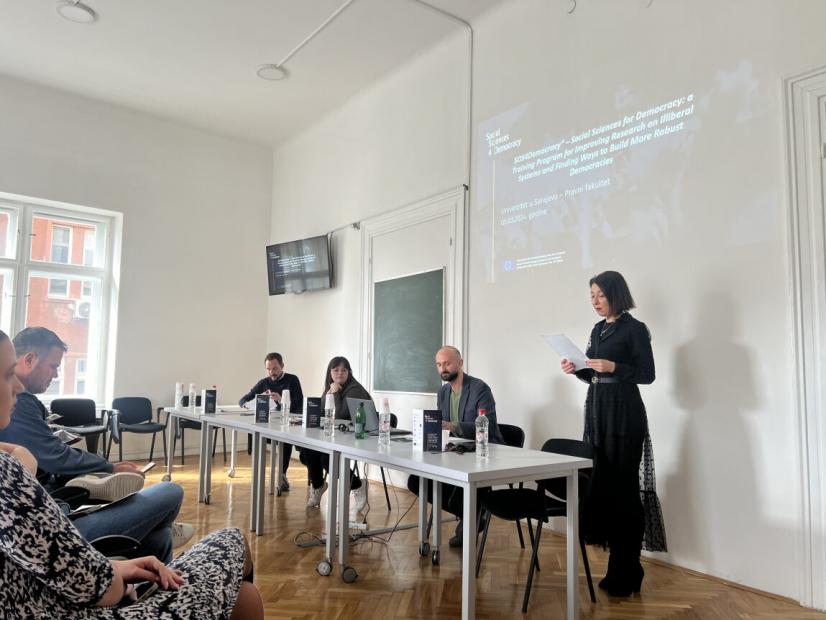 Promocija Horizon Europe projekta „SOS4Democracy“ – Social Sciences for Democracy: a Training Program for Improving Research on Illiberal Systems and Finding Ways to Build More Robust Democracies