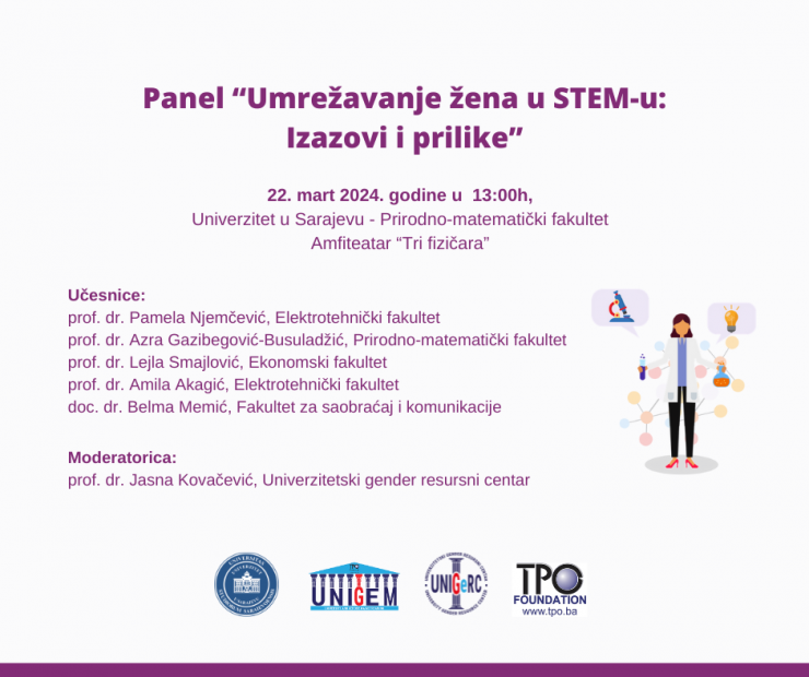 Panel “Umrežavanje žena u STEM-u: Izazovi i prilike”
