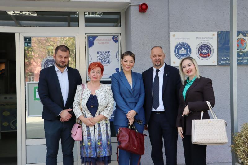 Ministrica za nauku, visoko obrazovanje i mlade Kantona Sarajevo posjetila Fakultet za kriminalistiku, kriminologiju i sigurnosne studije Univerziteta u Sarajevu