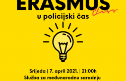 Online informativni dan o Erasmus+ konkursima: „Erasmus class u policijski čas”