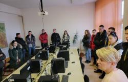 Posjeta učenika četvrtog razreda Srednje građevinsko-geodetske škole iz Sarajeva Odsjeku za geodeziju i geoinformatiku Građevinskog fakulteta UNSA