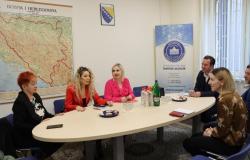 Ministrica za nauku, visoko obrazovanje i mlade Kantona Sarajevo posjetila Institut za jezik Univerziteta u Sarajevu
