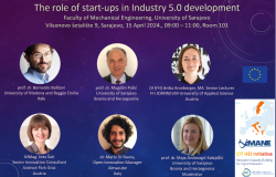 Panel diskusija “The role of start-ups in Industry 5.0 development” sa međunarodnim učešćem