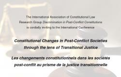 POZIV | Konferencija "Constitutional Changes in Post-Conflict Societies through the lens of Transitional Justice"