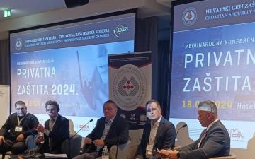 Fakultet za kriminalistiku, kriminologiju i sigurnosne studije UNSA na međunarodnoj konferenciji u Zagrebu "Privatna zaštita 2024"