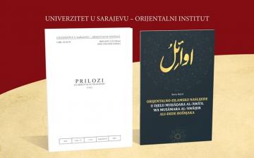 Poziv na promociju novih izdanja Orijentalnog instituta UNSA