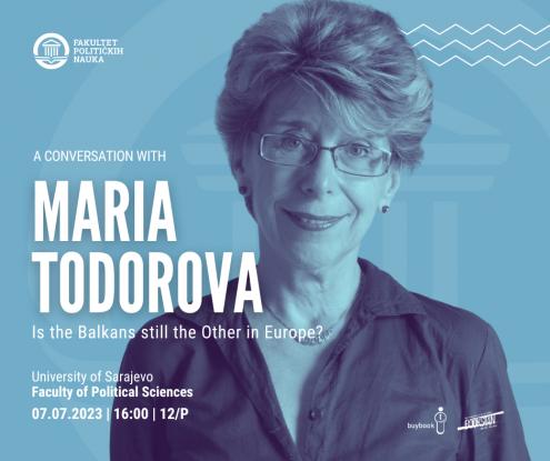 Javno predavanje "Da li je Balkan i dalje Drugi u Evropi?" | Profesorica Maria Todorova