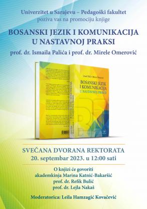 Promocija knjige "Bosanski jezik i komunikacija u nastavnoj praksi"
