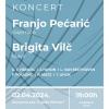 Koncert Franje Pećarića (bisernica) i Brigite Vilč (klavir) na Muzičkoj akademiji UNSA
