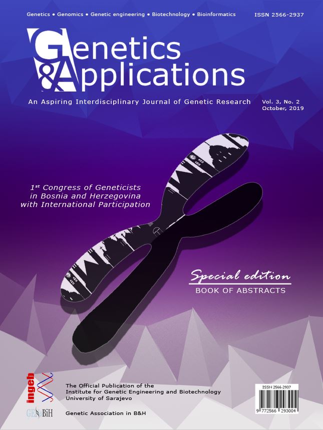 Knjiga sažetaka Prvog kongresa genetičara u BiH s međunarodnim učešćem