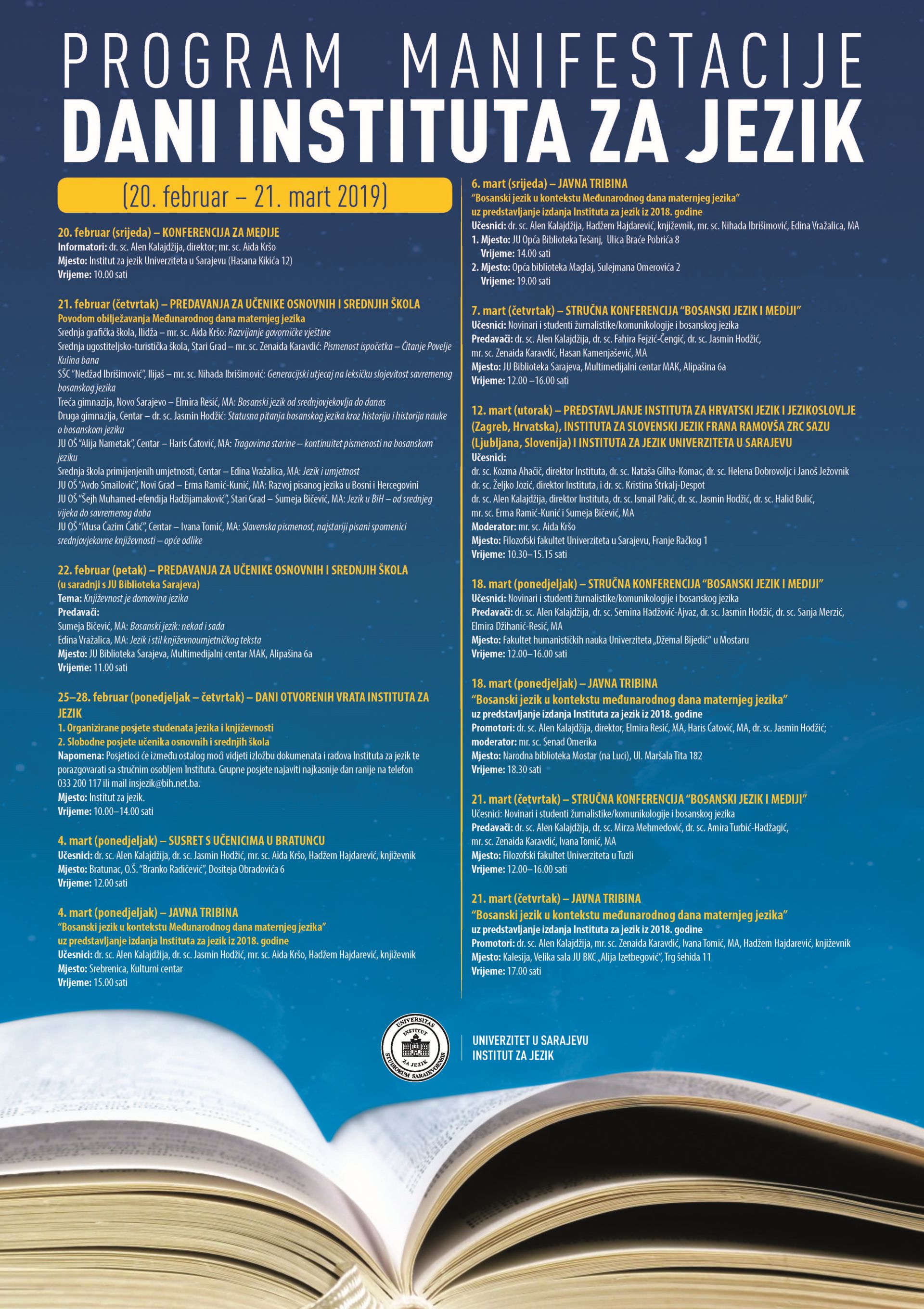Dani Instituta za jezik 2019