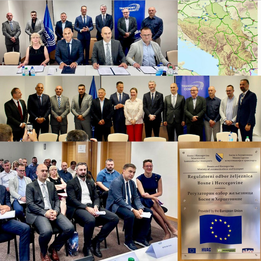 Potpisani memorandumi o saradnji u okviru Transportne zajednice između željezničkih kompanija i akademske zajednice iz BiH