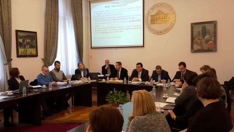 Sastanak povodom planiranja izrade dokumenta okvirnog budžeta za period 2019–2021.