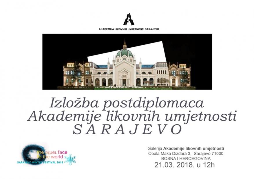 Izložba postdiplomaca Akademije likovnih umjetnosti