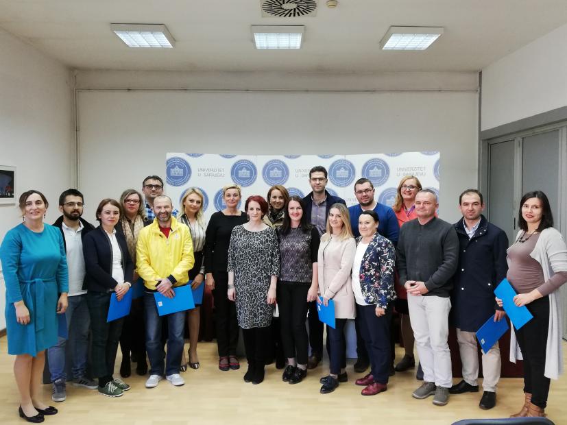 Svečano dodijeljeni certifikati za učesnike programa TRAIN