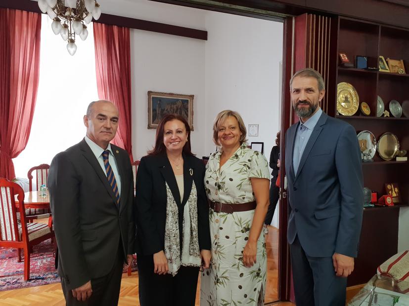 Susret ambasadorice Egipta i rektora Univerziteta u Sarajevu