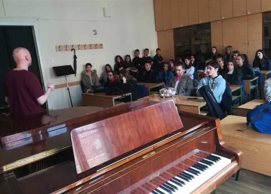 Posjeta učenika i profesora Opće gimnazije Livno Muzičkoj akademiji Univerziteta u Sarajevu