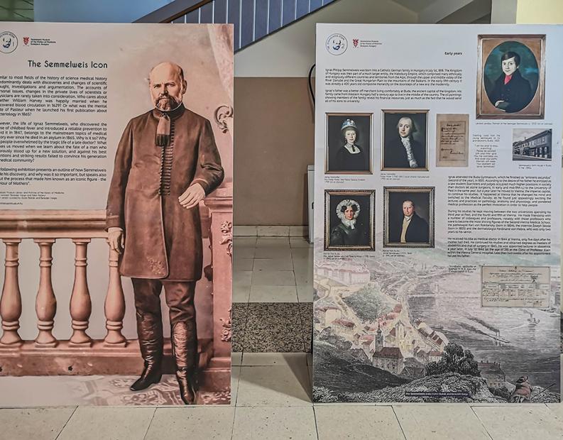Na Medicinskom fakultetu otvorena izložba posvećena mađarskom doktoru dr. Ignácu Fülöpu Semmelweisu 