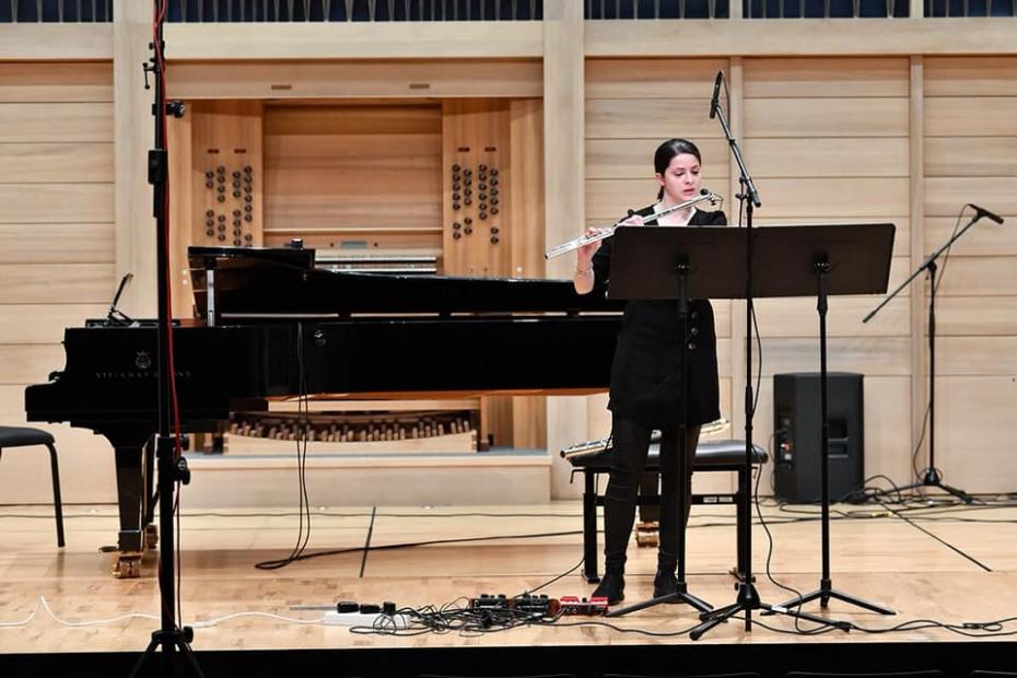 Predstavnica Muzičke akademije na festivalu Flauta & Me u Zagrebu