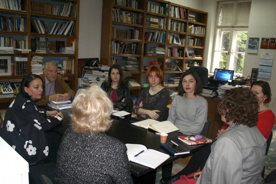 Prorektorica za umjetnost, kulturu i sport UNSA posjetila Nacionalnu i univerzitetsku biblioteku BiH