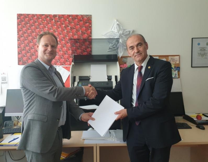 Posjeta menadžera prodaje kompanije Index Braille