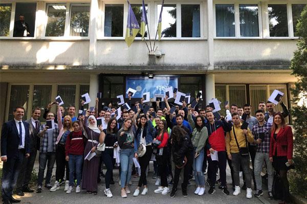 Svečana ceremonija povodom prijema brucoša na Fakultet sporta i tjelesnog odgoja