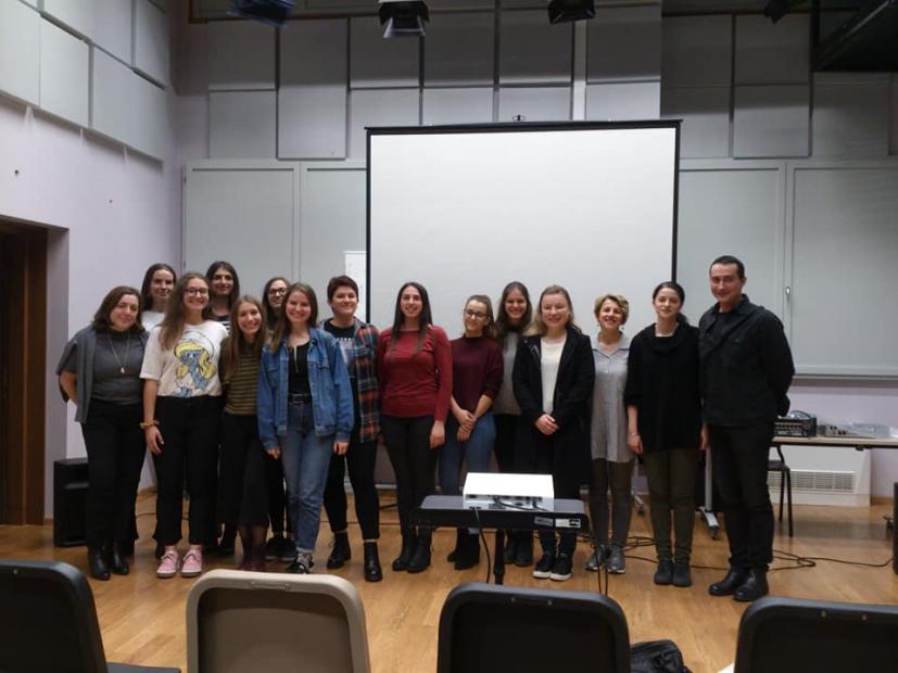 Predstavnici Muzičke akademije održali predavanja na Muzičkoj akademiji Sveučilišta u Zagrebu