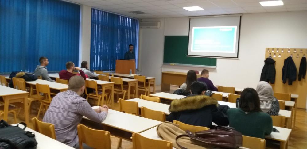 Gostujuće predavanje predstavnika Transparency Internationala u BiH o temi „Uloga nevladinih organizacija u borbi protiv korupcije“