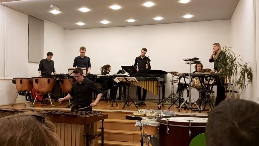 Percussion ansambl Muzičke akademije gostovao u Splitu