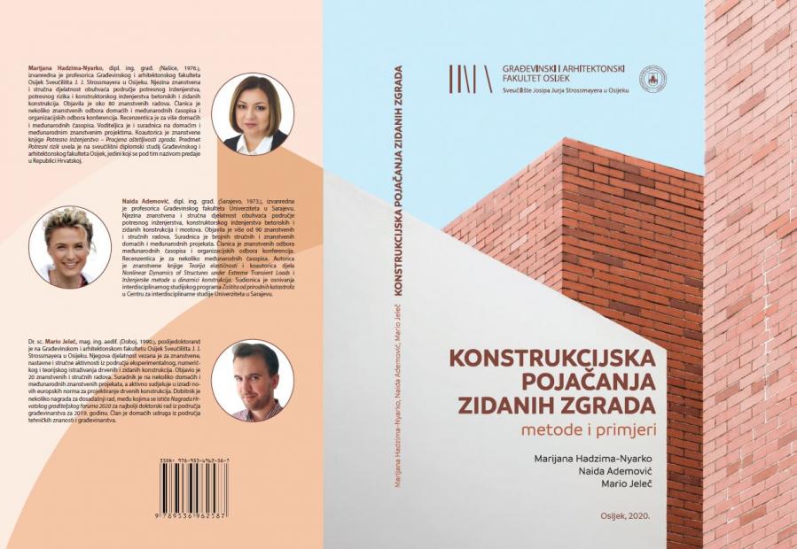 Knjiga „Konstrukcijska pojačanja zidanih zgrada – metode i primjeri” 