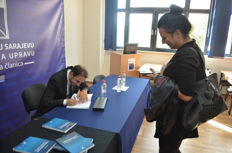 Na Fakultetu za upravu održana promocija knjige doc. dr. Đevada Šašića 