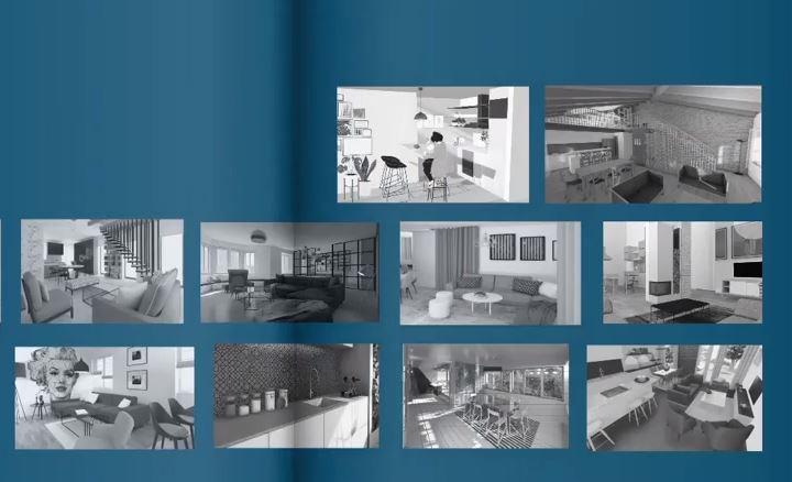 Katalog izložbe studentskih radova kabineta za enterijere i dizajn Arhitektonskog fakulteta UNSA