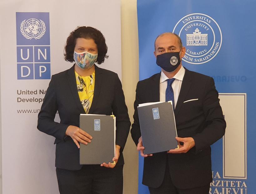 Potpisan Memorandum o razumijevanju između UNDP-a i Univerziteta u Sarajevu