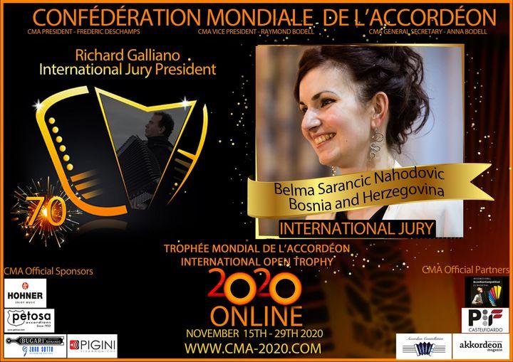 Predstavnici Bosne i Hercegovine ostvarili zapažene rezultate na 70. Trophée Mondial de l'accordéon