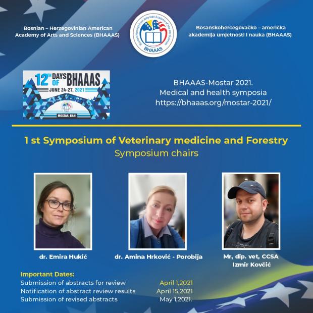 Dani BHAAAS 2021: Prvi simpozij veterinarstva i šumarstva