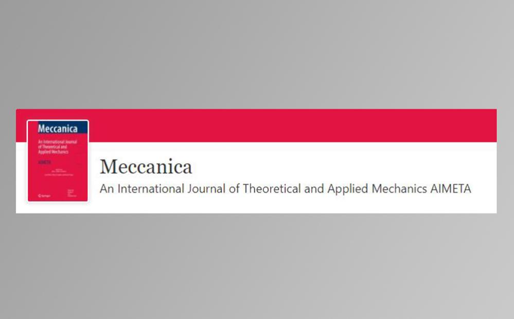 Izvrsni rezultati mladog naučnika sa Mašinskog fakulteta UNSA: Naučni rad publikovan u renomiranom časopisu iz oblasti Njutnove mehanike – Meccanica
