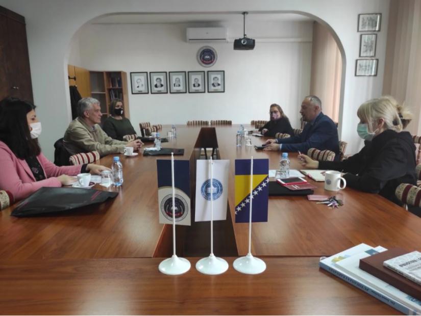 Posjeta direktora Nacionalne i univerzitetske biblioteke BiH Fakultetu za kriminalistiku, kriminologiju i sigurnosne studije UNSA