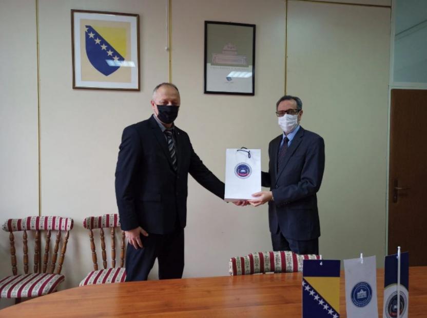 Posjeta ambasadora Arapske Republike Egipat Fakultetu za kriminalistiku, kriminologiju i sigurnosne studije UNSA