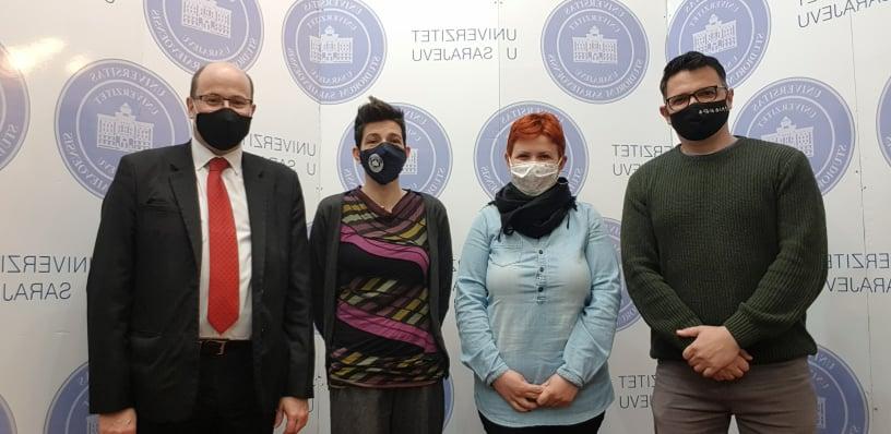 Posjeta delegacije Francuskog instituta Univerzitetu u Sarajevu